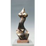 Stanisław Wysocki (ur.1949), Bella rzeźba brąz patynowany, 2013, 50 x 17 x 13 cm