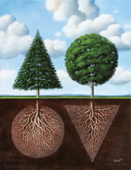 Rafał Olbiński (ur.1943), Powierzchowna analogia limitowana inkografia B4 ze studia OLBIŃSKI  edycja nr VI z XX