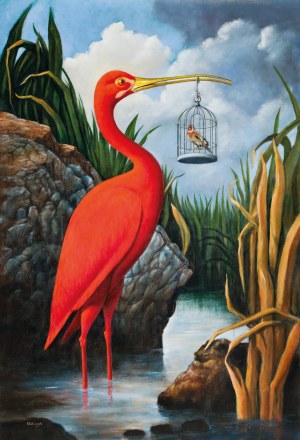Rafał Olbiński (ur.1943), Tribute to Fabritius