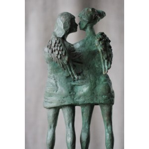 Magdalena Karłowicz (ur.1978), Nigdy nie będziesz szła sama  z cyklu Anioły, rzeźba