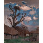 Henryk Szczygliński (1881-1944), Gniazdo bocianie, 1916