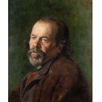 Wojciech Weiss (1875-1950), Portret chłopa w sukmanie, 1894/95