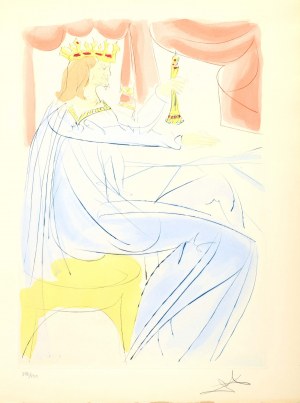 Salvador Dalí (1904-1989), Z cyklu: Nasze dziedzictwo historyczne, 1975, Król Salomon