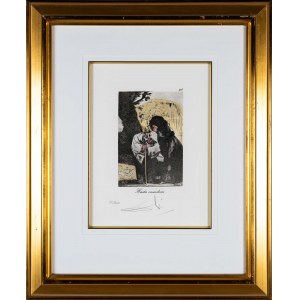 Salvador Dalí (1904-1989), Hasta ensordecer, z cyklu: Les Caprices de Goya (Kaprysy Goi), 1977