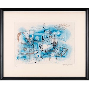 Roman Haubenstock-Ramati (1919-1994), Zapis w błękicie, 1971