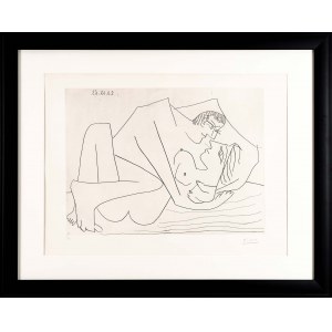 Pablo Picasso (1881-1973), W miłosnym uścisku, 1963