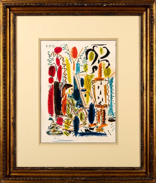 Pablo Picasso (1881-1973), Atelier w Cannes