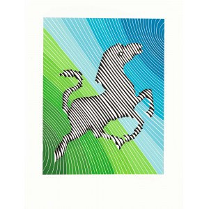 Victor Vasarely (1906-1997), Zebra nr 2, 1984