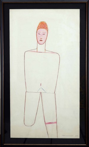 Jerzy Nowosielski (1923-2011), Pływaczka, 1955
