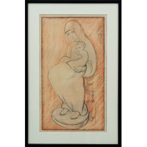Leon Getz (1896-1971), Macierzyństwo, 1921