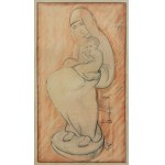 Leon Getz (1896-1971), Macierzyństwo, 1921