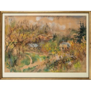 Kazimierz Sichulski (1879-1942), Pejzaż, 1940