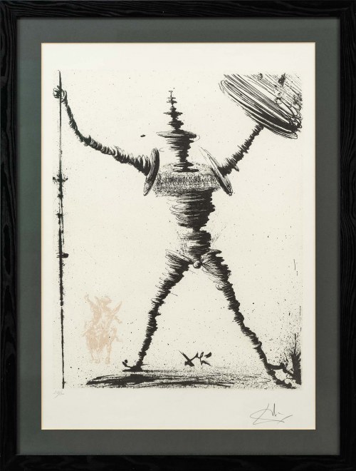 Salvador Dalí (1904-1989), Don Quichotte