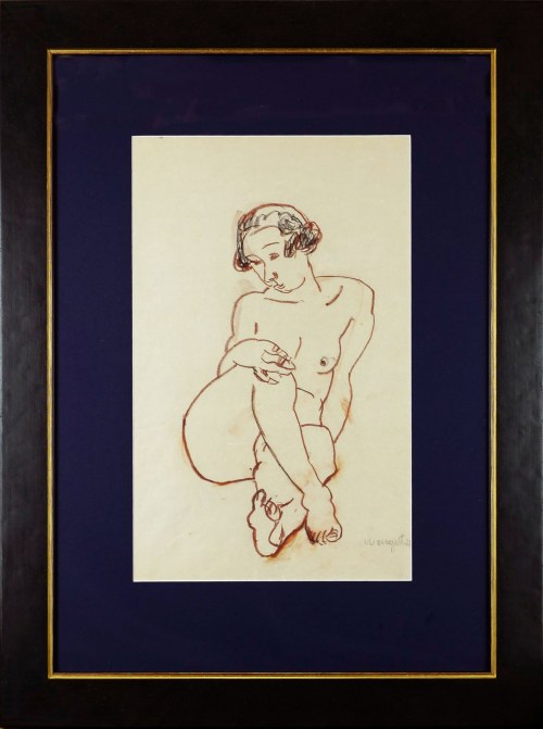 Joachim Weingart (1895-1942), Akt kobiecy, 1925