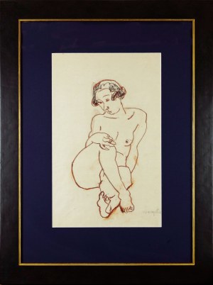 Joachim Weingart (1895-1942), Akt kobiecy, 1925