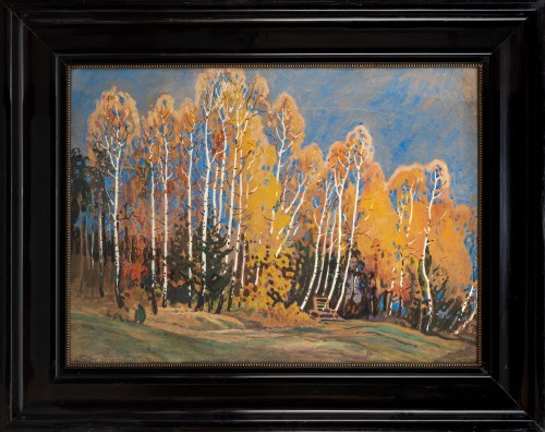 Togo Kazimierz FAŁAT (1904 - 1981 Londyn), Pejzaż jesienny