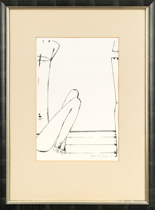 Jerzy NOWOSIELSKI (1923 Kraków - 2011 Kraków), Postać siedząca, 1993