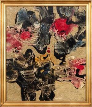 Alfred LENICA (1899 Pabianice - 1977 Warszawa), Zuchwałe kwiaty, 1963