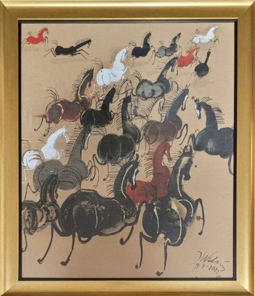 Józef Wilkoń, Stado Arabów