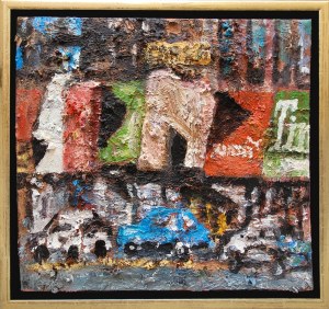 Stanisław Młodożeniec, Scena rodzajowa (gruba faktura)