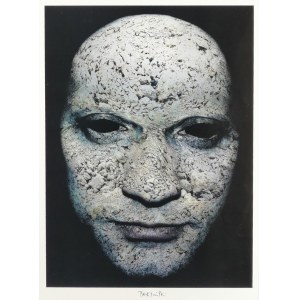 Zdzisław Beksiński, Głowa - sygnowana