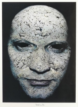 Zdzisław Beksiński, Głowa - sygnowana