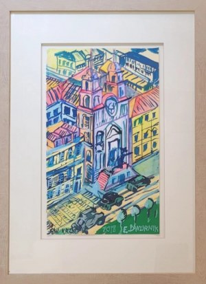 Edward Dwurnik, Warszawa Krakowskie Przedmieście