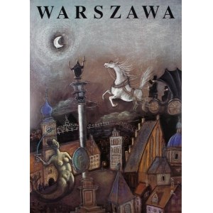 Józef Wilkoń, Warszawa, odręcznie sygnowana