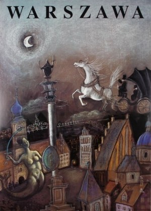 Józef Wilkoń, Warszawa, odręcznie sygnowana