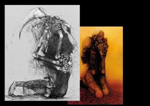 Zdzisław Beksiński, Modlitwa