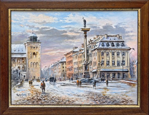 Witold Hackenberg, Warszawa Plac Zamkowy (fragm.)
