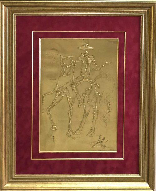 SALVADOR DALI, 'El Picador, 1983′ płaskorzeźba