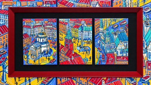 Joanna Mieszko, Warszawa: Plac Zamkowy, Zbawiciela' Trzech Krzyży