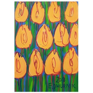Edward Dwurnik, Żółte tulipany