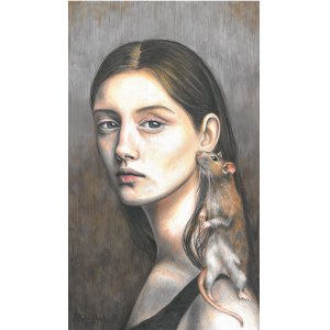 Aleksandra Popławska, Dziewczyna ze szczurem, 2021