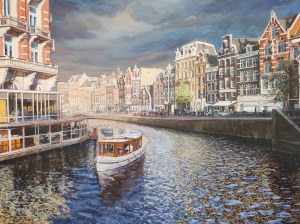 Jakub Podlodowski, Amsterdam Rokin, 90x120, 2020