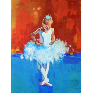 Anna Masiul-Gozdecka, Mała baletnica, 80x60, 2018
