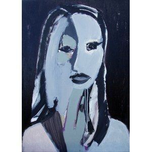 Weronika Raczyńska, Portret, 70x50,