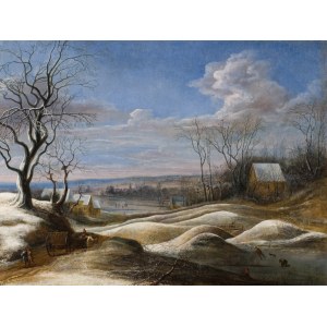 Krąg Daniela VAN HEILA [1604–1664], Pejzaż zimowy