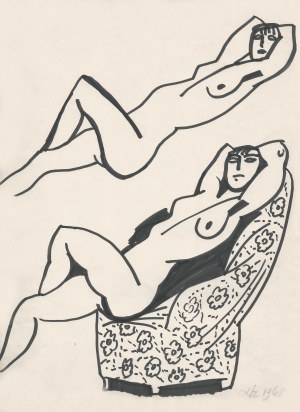 Adam Hoffmann, Podwójny akt, 1968