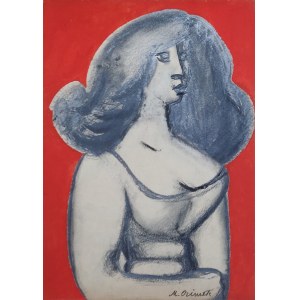 Marian Ozimek, Portret kobiety, lata 50.
