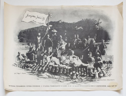 Jerzy Duda-Gracz, Plener malarski Jurajska Jesień 1983; plakat archiwalny