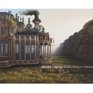 Jacek Yerka, Barocco, 2009/2022 ed. 7/50, giclee, papier Hahnemuhle German Etching 310g, wymiar zadruku: 54 x 67 cm
