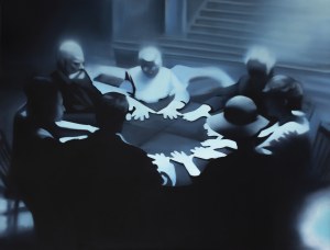 Patrycja Piętka, Evocation, 2024, olej na płótnie, 100 x 130 cm