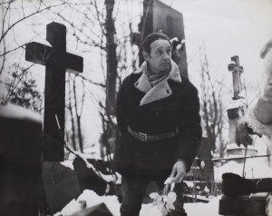 Renata Pajchel, Andrzej Wajda na planie filmu Wszystko na sprzedaż, 1968