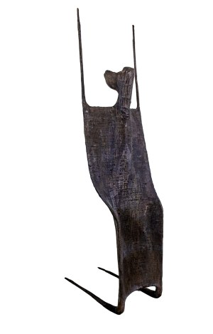 Zdzisław Beksiński, Makbet, ed. .../8, brąz patynowany, 256 x 50 x 66 cm