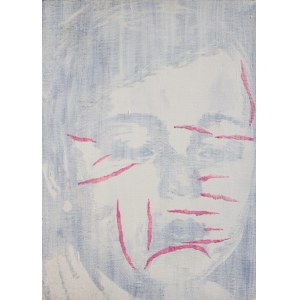 Grzegorz Sztwiertnia, 5L, akryl na płótnie, 35 x 25 cm, sygn. tył na krośnie 'G. SZTWIERTNIA 5L'