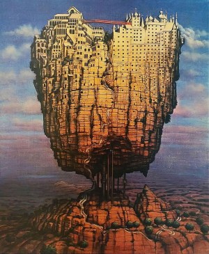 Jacek Yerka, Inkografia pt. Europa (edycja 321/450)