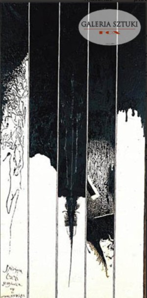 Andrzej Strumiłło, Spadająca czerń strzykawką (1980)