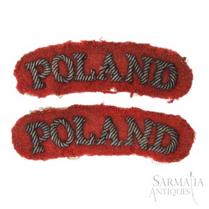 PSZnZ Para Naszywek “Poland” Bajorek